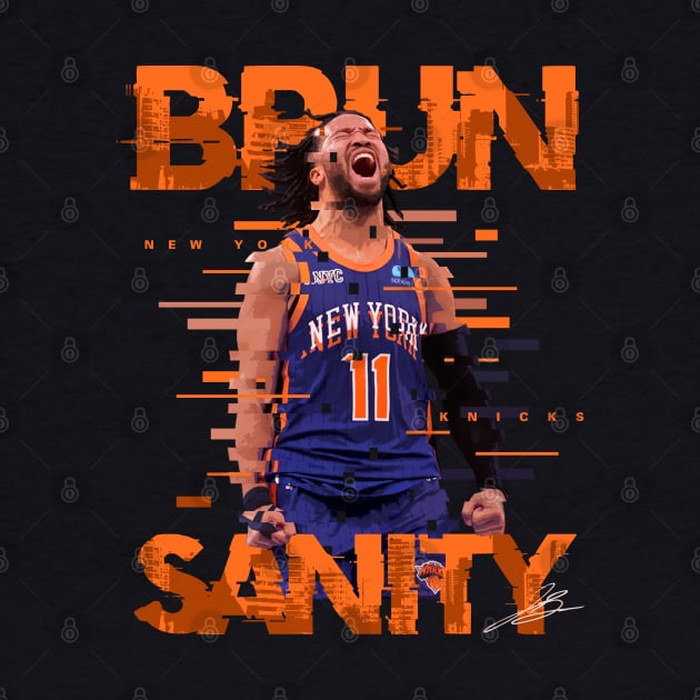 Jalen Brunson Brunsanity by Juantamad